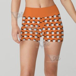 Anime Bizarre Adventure Narancia Ghirga Orange Women Sports Shorts