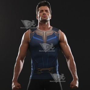 Avengers 3 Thanos Compression Tank Top For Men