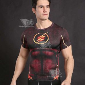 Barry Allen Man Compression Shirt