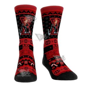 Black Widow Superhero Men Tight Socks