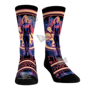 Captain Marvel Mens Tight Socks