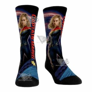 Captain Marvel Sideplot Mens Tight Socks