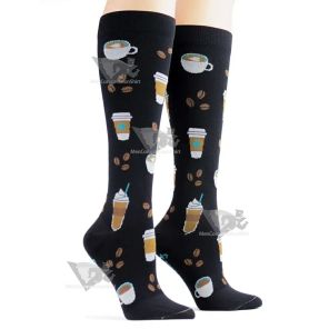 Coffee Womens Compression Socks