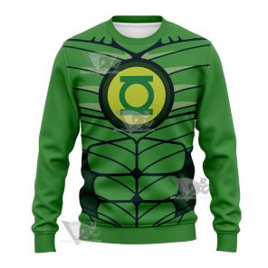 Dc Green Lantern Line Cosplay Sweatshirt