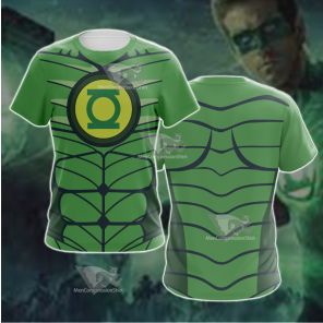 Dc Green Lantern Line Cosplay T-Shirt