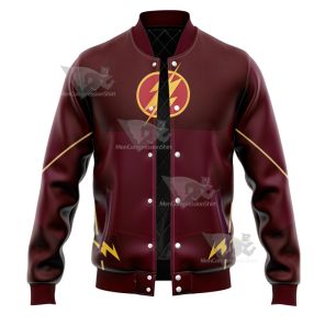 Dc The Flash Season 1 Bartholomew Henry Barry Allen Varsity Jacket