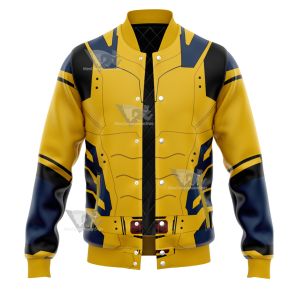 Deadpool 3 Classic Wolverine Varsity Jacket
