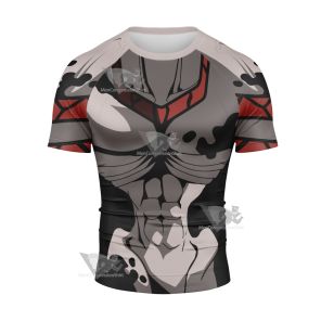 Demon Slayer Gyutaro Short Sleeve Compression Shirt