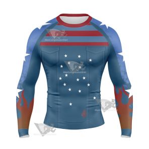 Doctor Strange 2 America Chavez Long Sleeve Compression Shirt