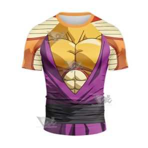 Dragon Ball Super Super Hero Orange Piccolo Short Sleeve Compression Shirt