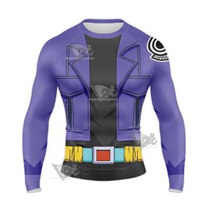 Dragon Ball Z Future Trunks Long Sleeve Compression Shirt