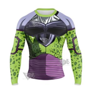 Dragon Ball Z Perfect Cell Long Sleeve Compression Shirt