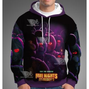 Five Nights At Freddys Purple Hoodie