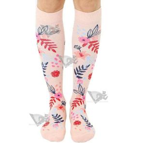 Floral Unisex Compression Socks