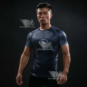 Garrick Short Sleeve Compression Shirt For Men