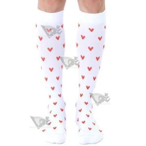 Hearts Unisex Compression Socks
