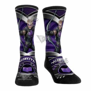 Hero Pose Hawkeye Men Tight Socks