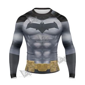 Justice League Warworld Batman Long Sleeve Compression Shirt