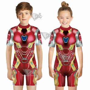 Kids Iron Man Armor One Piece Playsuit