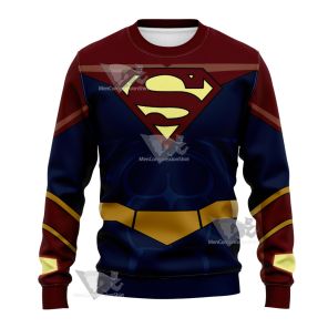 Legion Of Super Heroes Superman X Red Cosplay Sweatshirt