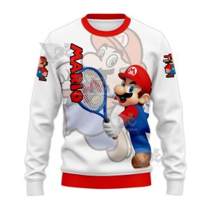 Mario Sports Mario Play Tennis Sweatshirt