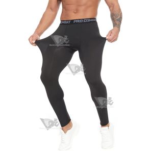 Men Compression Pants Athletic Baselayer Black Workout Legging