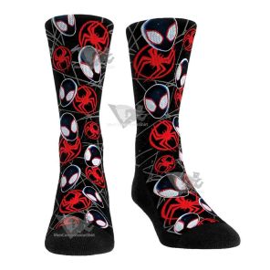 Miles Morales Spider Logo Men Tight Socks
