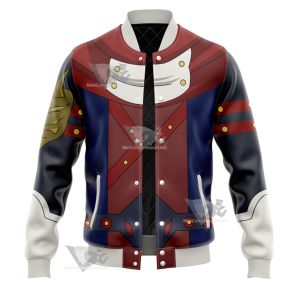 My Hero Academia Shinya Kamihara Varsity Jacket