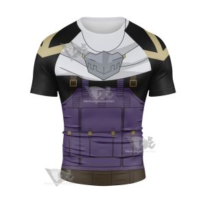 My Hero Academia Tamaki Amajiki Short Sleeve Compression Shirt