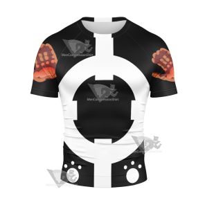 One Piece Bartholomew Kuma Short Sleeve Compression Shirt