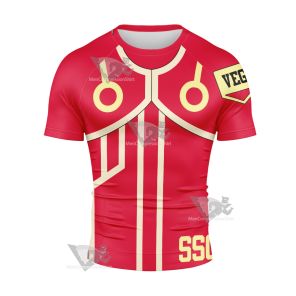 One Piece Chapter 1063 Ssg Luffy Short Sleeve Compression Shirt
