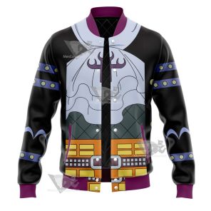 One Piece Gecko Moria Varsity Jacket