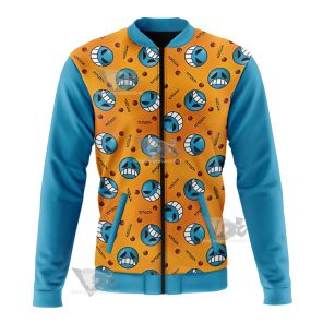 One Piece Inspired Pirate Firefist Bomber Jacket