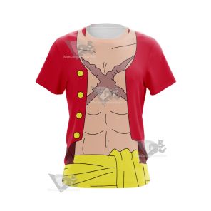 One Piece Monkey D Luffy Cosplay T-Shirt