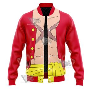 One Piece Monkey D Luffy Varsity Jacket
