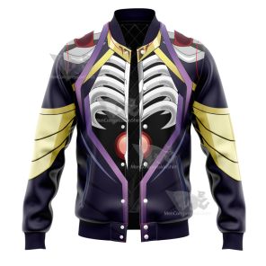Overlord Momonga Costume Varsity Jacket