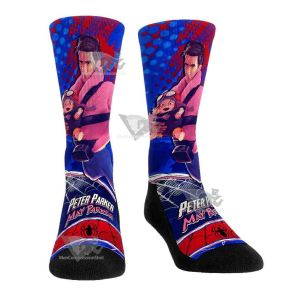 Peter Parker May Parker Men Tight Socks