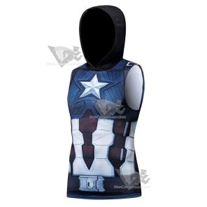 Rogers Hooded Compression Tank Top