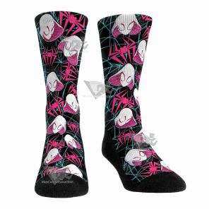 Spider-Gwen Pink Men Tight Socks