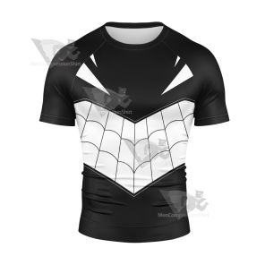 Parker India And Night Spider Rash Guard Compression Shirt