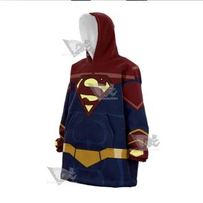 Superheroes Superman X Red Cosplay Oversized Blanket Hoodie