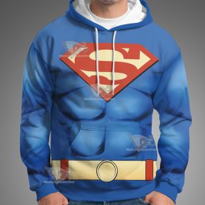 Superman 2023 Clark Kent Cosplay Hoodie