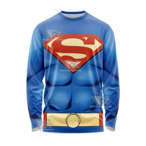 Superman 2023 Clark Kent Long Sleeve Shirt