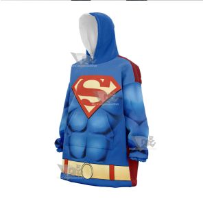 Superman 2023 Clark Kent Snug Oversized Blanket Hoodie