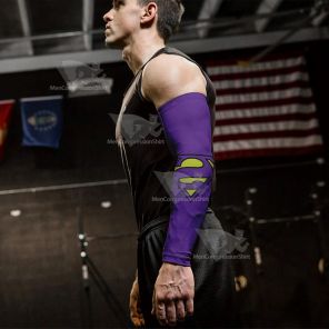 Superman Bizarro Superman Purple Compression Arm Sleeve