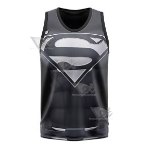 Superman Clark Black Jumpsuit Basketball Jersey