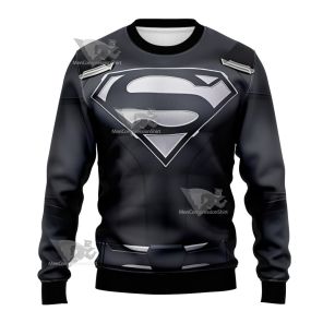 Superman Clark Black Jumpsuit Sweatshirt