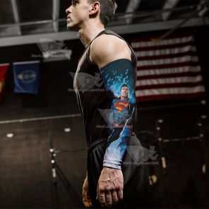 Superman Classic Blue Compression Arm Sleeve