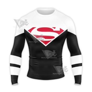 Superman Justice Lords Long Sleeve Compression Shirt