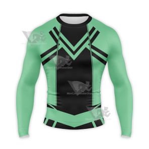 Superman Lilith Clay Omen New Suit Mixed Long Sleeve Compression Shirt